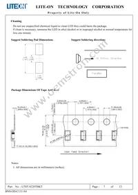 LTST-S220TBKT Datasheet Page 8