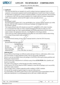 LTST-S220TBKT Datasheet Page 10