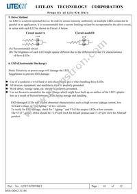 LTST-S220TBKT Datasheet Page 11