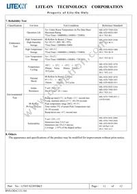 LTST-S220TBKT Datasheet Page 12