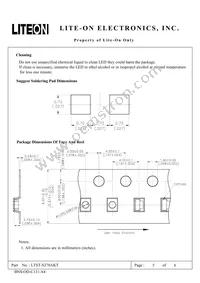 LTST-S270AKT Datasheet Page 5