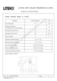 LTST-S270KAKT Datasheet Page 2