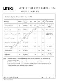 LTST-S270KAKT Datasheet Page 3