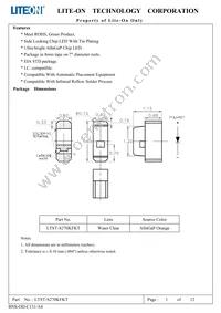 LTST-S270KFKT Datasheet Page 2