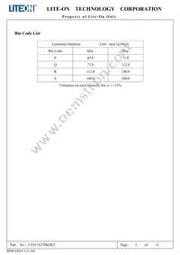 LTST-S270KFKT Datasheet Page 6