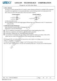 LTST-S270KFKT Datasheet Page 11