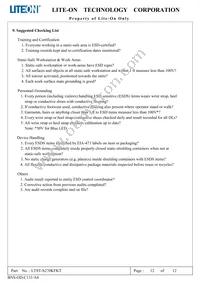 LTST-S270KFKT Datasheet Page 13