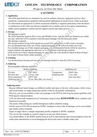 LTST-S270KSKT Datasheet Page 10