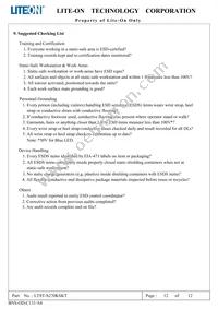 LTST-S270KSKT Datasheet Page 13