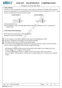 LTST-S270TGKT Datasheet Page 11