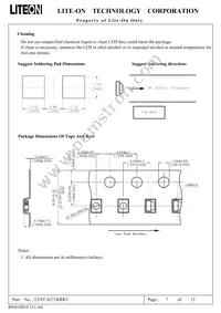 LTST-S271KRKT Datasheet Page 8