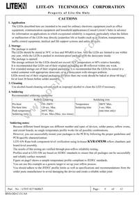 LTST-S271KRKT Datasheet Page 10