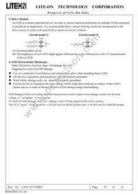 LTST-S271KRKT Datasheet Page 11