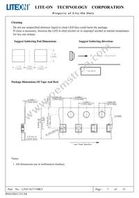 LTST-S271TBKT Datasheet Page 8