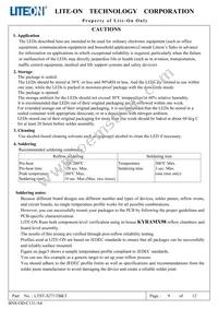 LTST-S271TBKT Datasheet Page 10