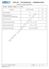 LTST-S271TGKT Datasheet Page 3