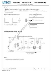 LTST-S271TGKT Datasheet Page 8