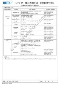 LTST-S271TGKT Datasheet Page 12