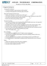 LTST-S271TGKT Datasheet Page 13