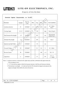 LTST-S320GKT Datasheet Page 3
