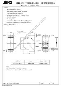 LTST-S321KFKT Datasheet Page 2