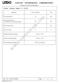 LTST-S321KFKT Datasheet Page 3