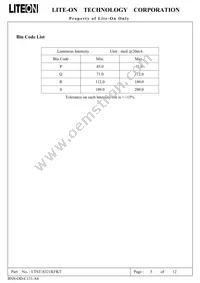 LTST-S321KFKT Datasheet Page 6