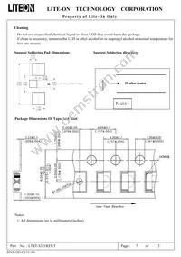 LTST-S321KFKT Datasheet Page 8