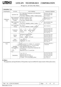 LTST-S321KFKT Datasheet Page 12