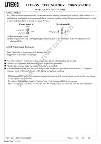 LTST-S321KGKT Datasheet Page 10