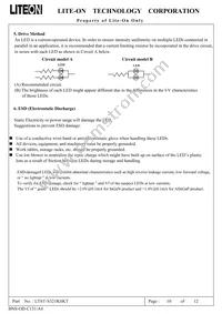 LTST-S321KSKT Datasheet Page 10