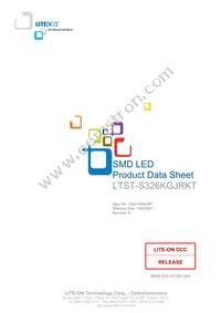 LTST-S326KGJRKT Datasheet Cover