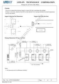 LTST-S326KGJSKT Datasheet Page 8