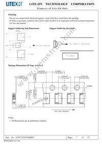 LTST-S326TGKRKT Datasheet Page 8