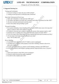 LTST-S326TGKRKT Datasheet Page 13