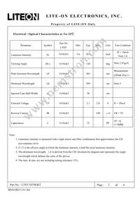 LTST-T670GKT Datasheet Page 3