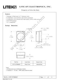 LTST-T670KRKT Datasheet Cover