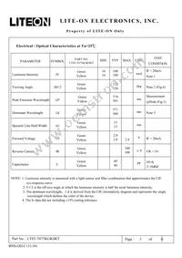 LTST-T675KGKSKT Datasheet Page 3