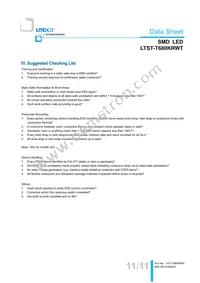 LTST-T680KRWT Datasheet Page 12