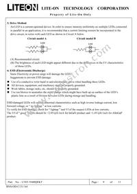 LTST-T680QEKT Datasheet Page 9