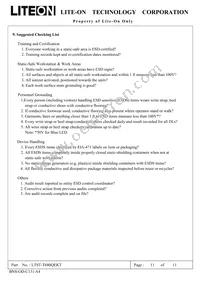 LTST-T680QEKT Datasheet Page 11