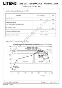 LTST-T680TBKT Datasheet Page 2