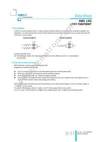 LTST-T680TBWT Datasheet Page 10