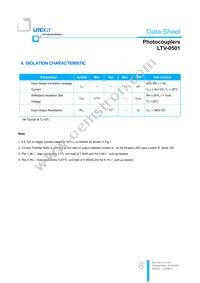 LTV-0501 Datasheet Page 8