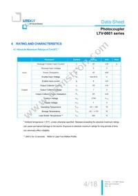 LTV-0601 Datasheet Page 5