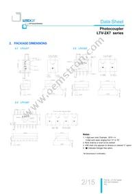 LTV-217-D-V-G Datasheet Page 3