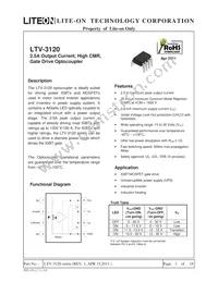 LTV-3120S-TA Datasheet Cover