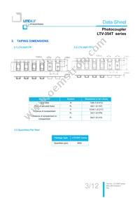 LTV-354T Datasheet Page 4