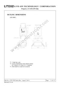 LTV-354T-D Datasheet Page 2
