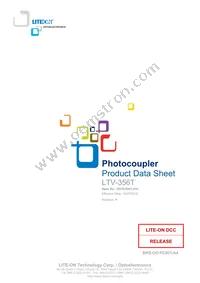 LTV-356T-C Datasheet Cover